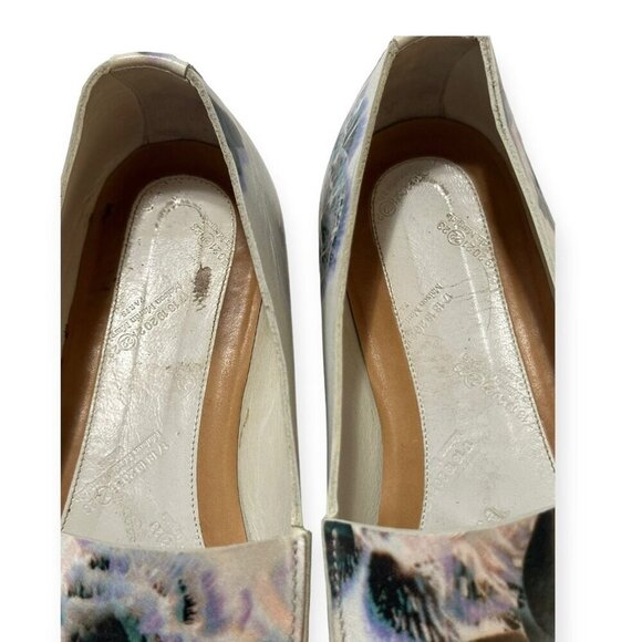 Maison Martin Margiela White 3D Floral Slip on Loafers, Size 41EU - Picture 12 of 12